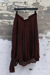 Marc Le Bihan 2500 Skirt French Handmade MLB-2500-AUBERGINE